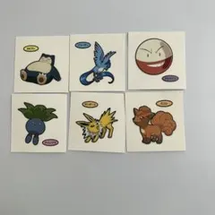 第217弾ポケモンパンシール 6枚セット