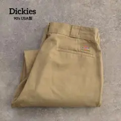 90s Dickies W34 USA製 TALONZIP 874ワークパンツ