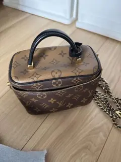 LouisVuitton‼️PreOwend2003ニース❣️バニティモノグラム ❣️ ニースミニ モノグラム ハンドバッグ バニティバッグ PVC レザー