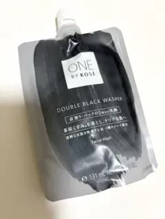 ONE BY KOSE【ダブルブラックウォッシャー】洗顔料　パックのサムネイル