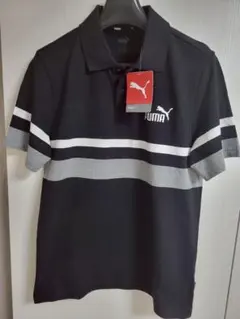 PUMA ポロシャツ Mサイズ ブラック/グレー