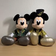 ディズニー】ミッキー&ミニー ぬいぐるみ club33限定商品 - メルカリ
