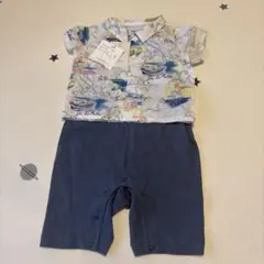 fillot de bebe reduction(べべ) アロハT&カバーオール