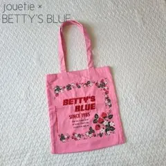【美品】joueti×BETTY’S BLUE コラボ ショッパーBAG ピンクのサムネイル