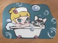 キャラクター　デスクマット　フロアマット　♯モリー　送料込みのサムネイル
