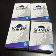 KATANA 100スリーブ ブルーバード 4個セット