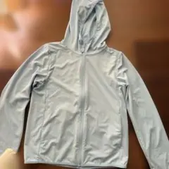 UNIQLO ブルー パーカー　エアリズム