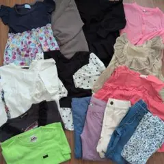 子供服 女の子 春夏15点 まとめ売り 100cm 110cm