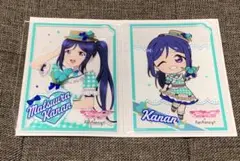 松浦果南　アクリルカードセット　ラブライブ gigo fanfancy+