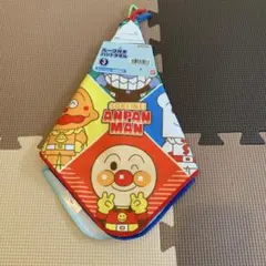 【新品未使用】アンパンマン ループ付きハンドタオル　ハンカチ3枚セット