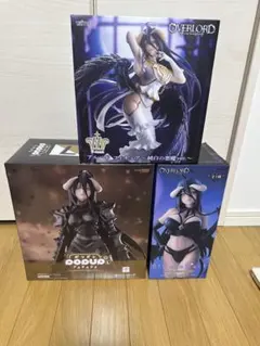 オーバーロード　アルベド　フィギュア　3体セット
