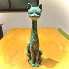 FLAVIA BITOSSI イタリア製 青い猫 オブジェ 陶器 リミニブルー - メルカリ