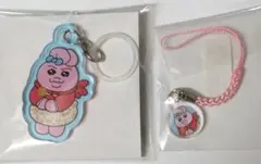可哀想に！デパート　おぱんちゅうさぎ　目印チャーム　根付けストラップ　セット