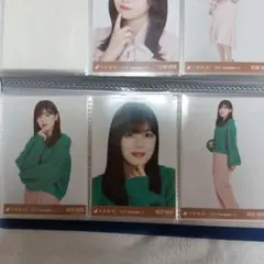 乃木坂46 生写真 柴田柚菜 ケーブルニット 3種コンプ！