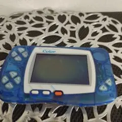ジャンク商品 WonderSwan Color クリアブルー 本体