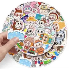 ラブブ　LABUBU 大人気ステッカーシール ランダム10枚