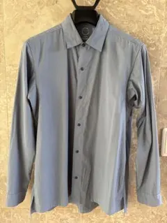 山と道 Bamboo Shirt バンブーシャツ M Blue Stoneのサムネイル