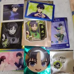 ブルーロック スマイルベースカフェ 天狗茶亭 など　　潔世一 　 グッズセット