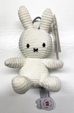 ミッフィー コーデュロイ ぬいぐるみ キーホルダー キーリング 新品