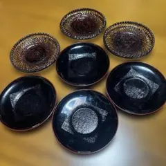 純銅五君子 玉利久 茶托 5客 セット 純銅10mm 90 - メルカリ