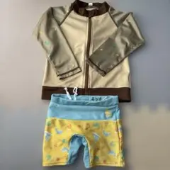 95サイズ 水着・ラッシュガードセット