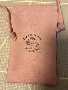 【非売品】ペコリシャスオリジナル　2周年記念オープンスマホネックポーチ