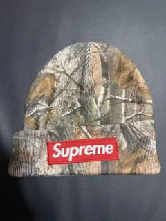 Supreme シュプリーム カモ柄 ニット帽 New Eraビーニー