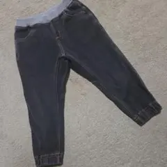 無印良品　ウエストゴム　長ズボン　グレー90