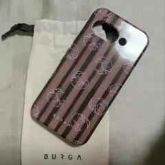 BURGA iPhone17 ケース ドット バーガ 茶 ピンク 新古品 茶色 - メルカリ