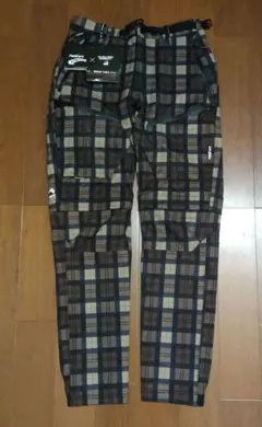 ワークマン　フィールドコア　2wayクライミングパンツ　チェックブラウン　新品