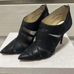 美品 JIMMY CHOO ブラック ブーティ