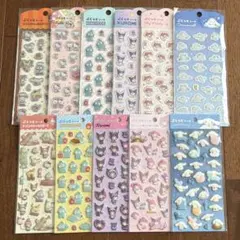 サンリオ　ぷくっとシール　ダイソー　キャンドゥ　まとめ売りのサムネイル