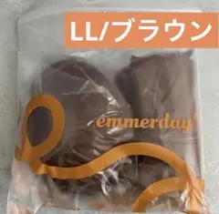 emmerday エマーデイ感動シルエット　ノンワイヤーブラ⭐️LLブラウン⭐️
