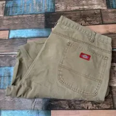 ビンテージ　古着　Dickies ディッキーズ　ワークパンツ　42×30