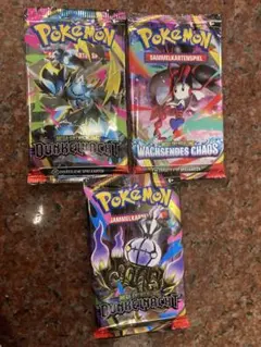 ポケモンカード WACHSENDES CHAOS 未開封2パック 海外版 ポケモンカード WACHSENDES CHAOS 未開封2パック 海外版 - メルカリ