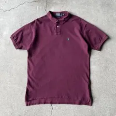 希少】80s usa製 ラルフローレン M 刺繍 赤 tシャツ 半袖 - メルカリ