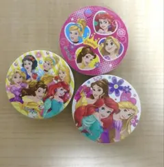 ディズニープリンセス　マスキングテープ3本セット