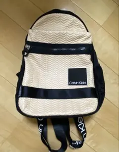 Calvin Klein リュック　ベージュ