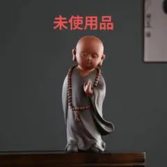小坊主 仏教美術 装飾品 工芸品 美術品 置物 小坊主 錫杖 仏教美術 置物 3体セット - メルカリ