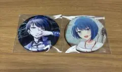 プロセカ　グリ缶　缶バッジ　遥