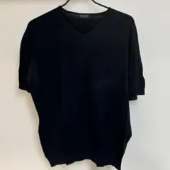 【JOHN SMEDLEY】Vネック半袖ニットのサムネイル