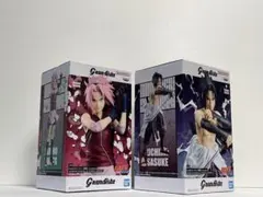 【新品・未開封】NARUTO 春野サクラ うちはサスケ フィギュア 2点セット