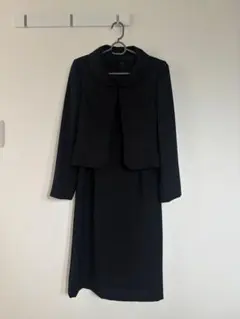 TOKYO IGIN ブラックフォーマル ワンピーススーツ S 夏用 礼服 喪服