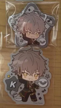 あんスタ UNDEAD 感謝祭 ステッカー 缶バッジ 大神晃牙