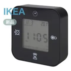 【新品】 イケア IKEA 時計 黒 ブラック（クロッキス）アラーム タイマーのサムネイル