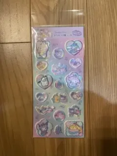 サンリオ　すりガラス風シール