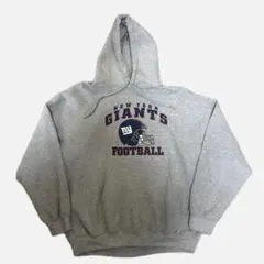 New York Giants Football グレーパーカー　フーディー