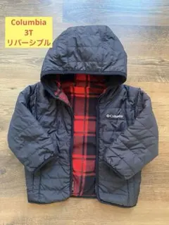 Columbia ジャンパー 3T フリース アウター リバーシブル コロンビア