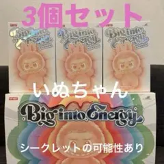 ポップマート　ラブブ エナジー　3　未開封 labubu energy 3個