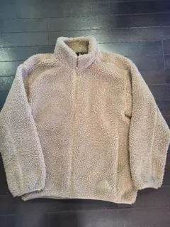 adidas ジャケット S ベージュ モコモコ